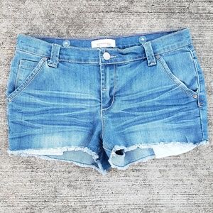 Forever 21 denim jean cutoff shorts